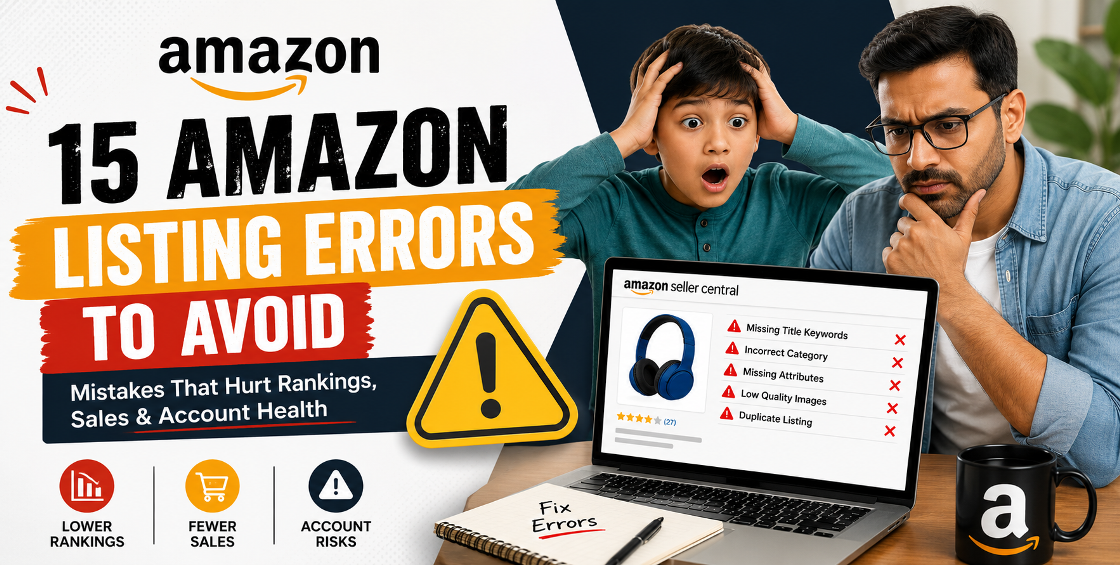 Amazon Listing Errors to Avoid
