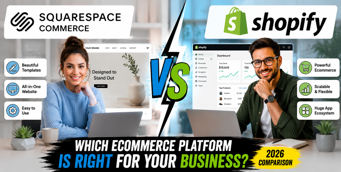 Squarespace Commerce vs Shopify